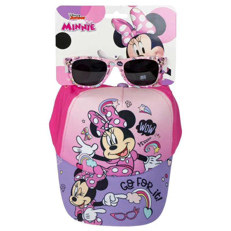 Disney Minnie cap and sunglasses set
