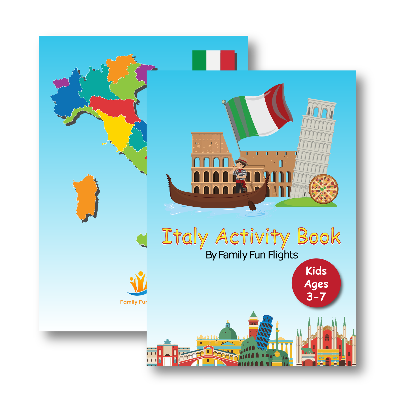 Italy activity book